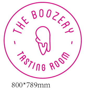 Boozery Neon Sign