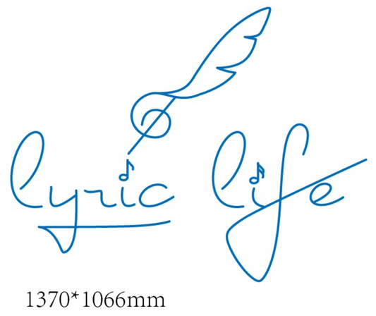 LYRIC LIFE NEON SIGN