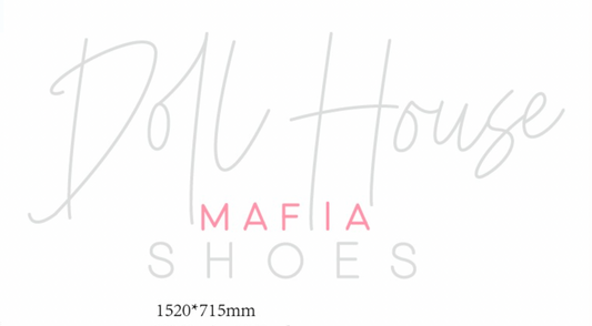 DOLL HOUSE MAFIA SHOES NEON SIGN