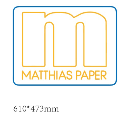 Neon Sign Matthias Paper