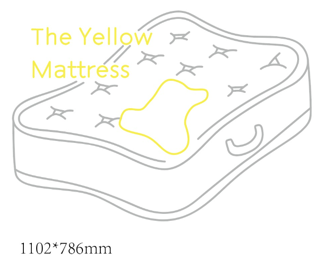 Neon Sign Yellow Mattress