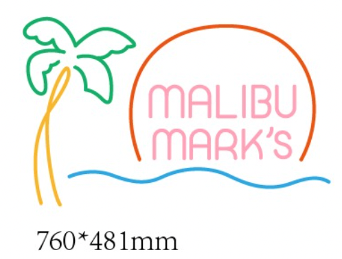 MALIBU MARK'S NEON SIGN