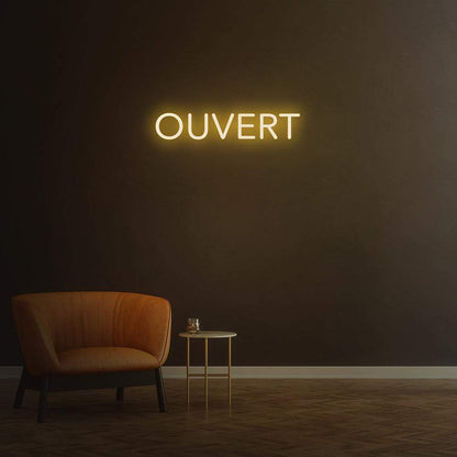 Ouvert - LED Neon Sign