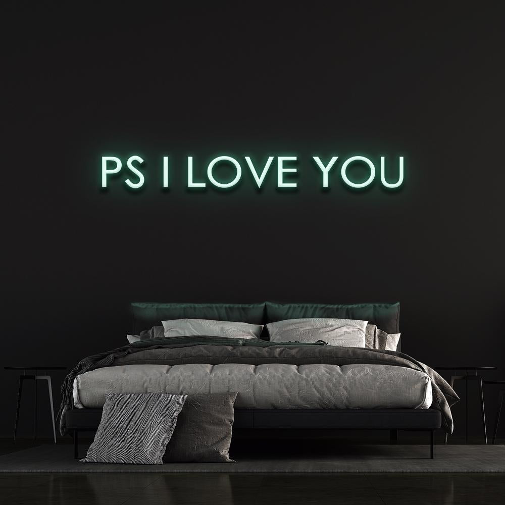 P.S I love you - LED Neon Sign