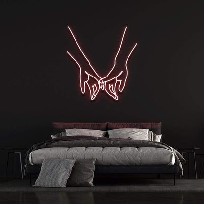 'Pinky' Neon Sign