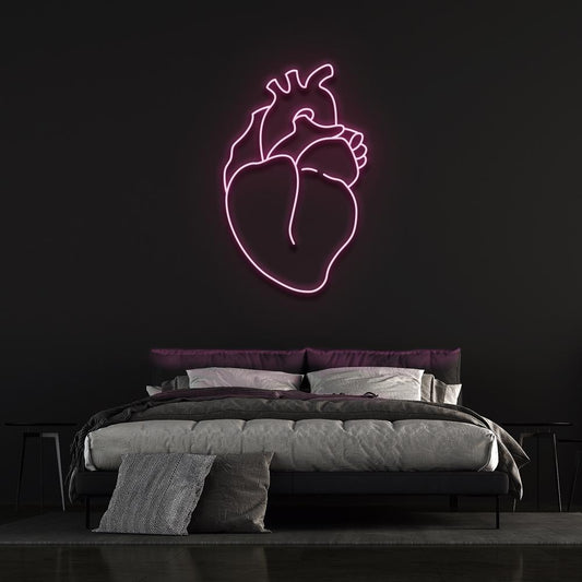 Real Heart - LED Neon Sign