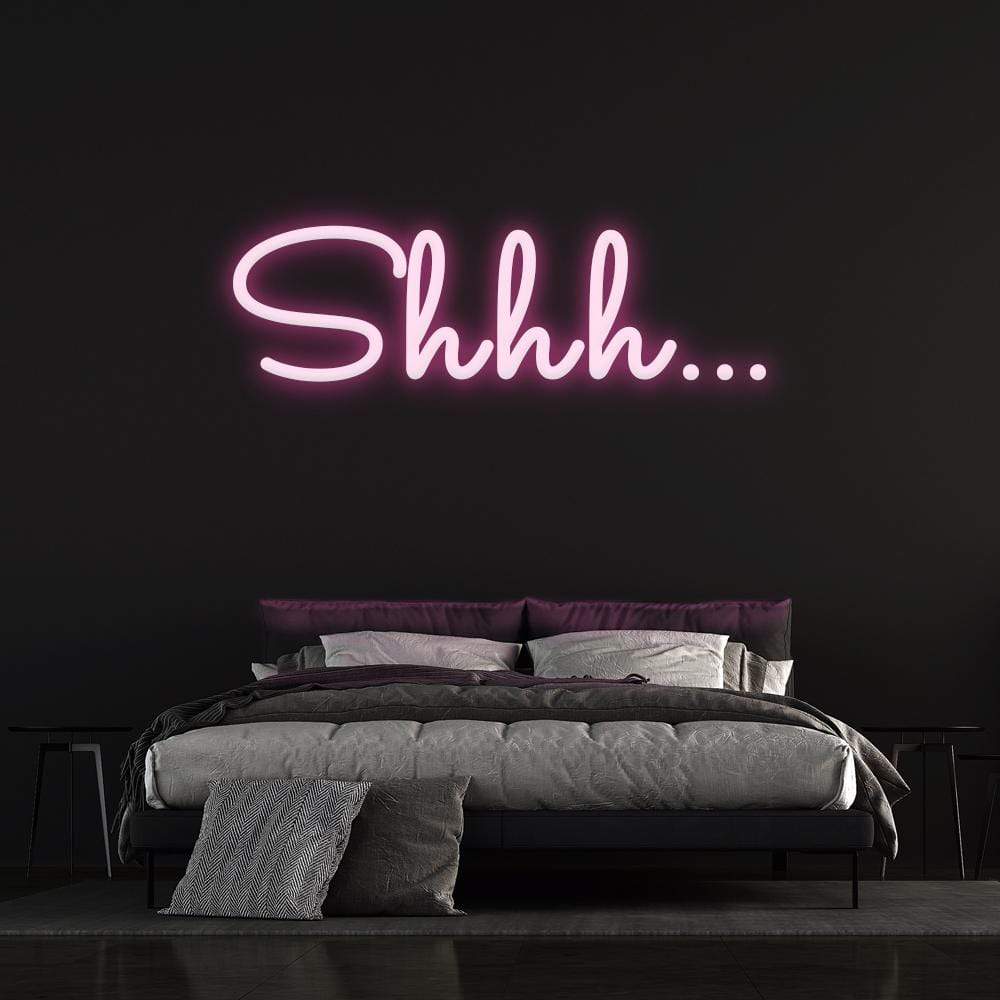 Shhh - LED Neon Sign