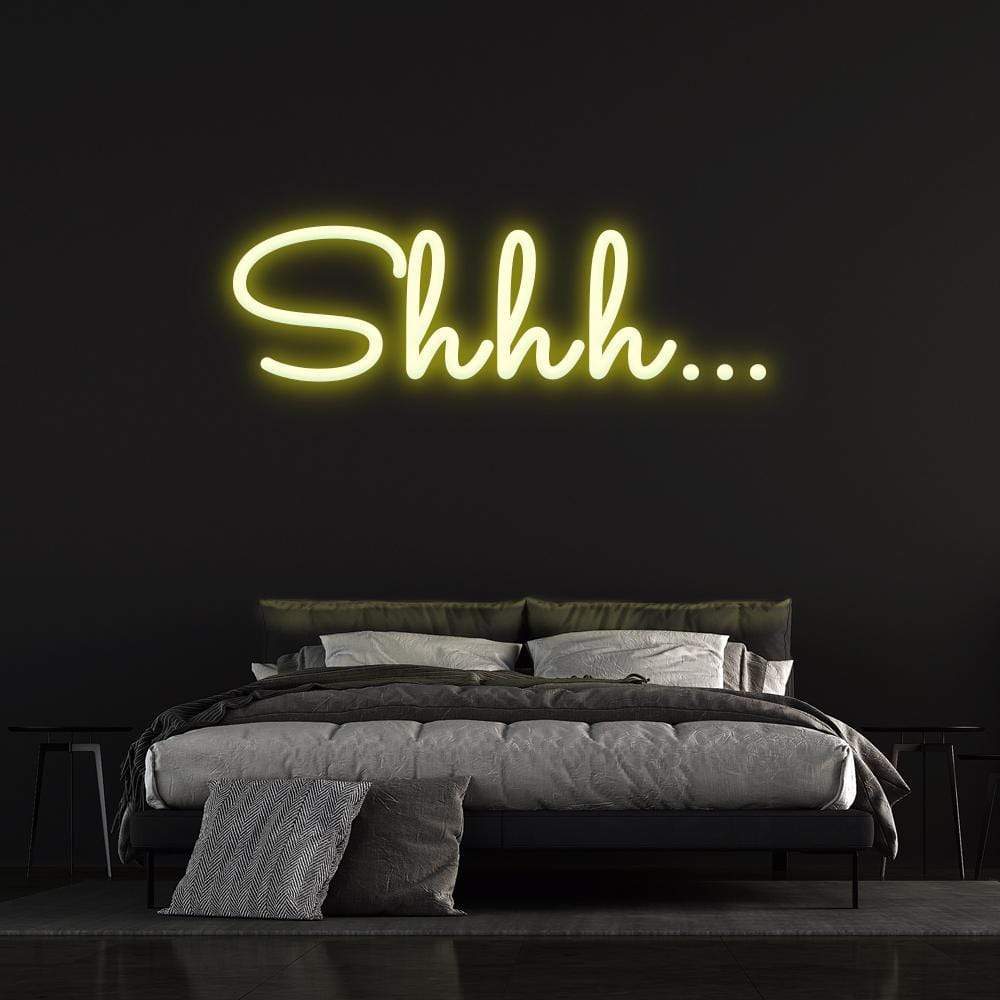 Shhh - LED Neon Sign