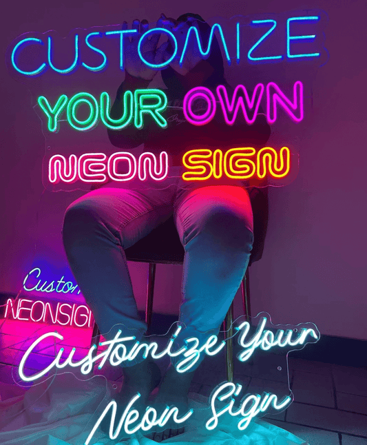 CUSTOMIZE YOUR NEON SIGN | Sculpt Neon Signs