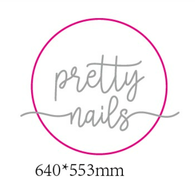 Pretty Nails Neon Sign