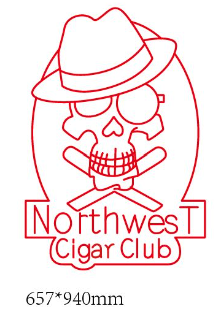 Cigar Club Neon Sign