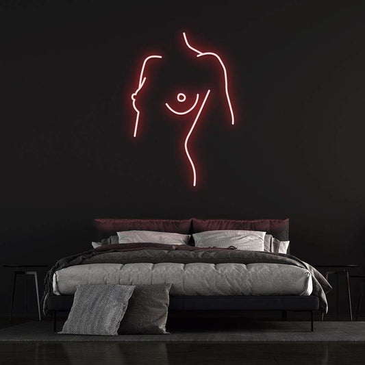 Woman Body - LED Neon Sign