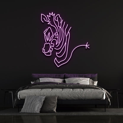 Zebra - LED Neon Sign