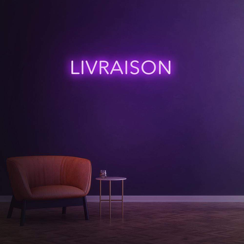 Livraison - LED Neon Sign