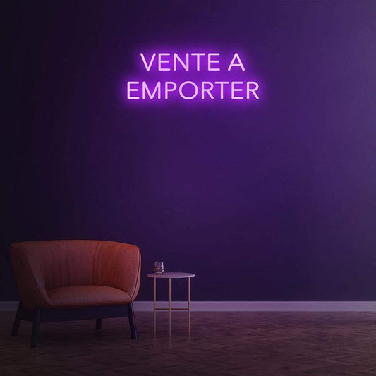 Vente à emporter - LED Neon Sign