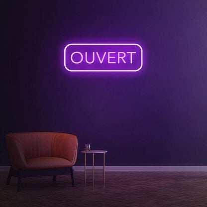 Ouvert - LED Neon Sign