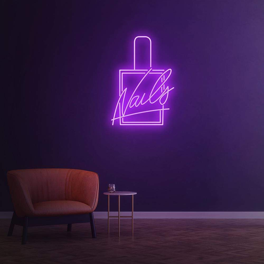 Nails - LED Neon Sign