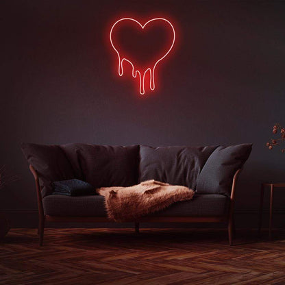 Dripping Love Neon Sign