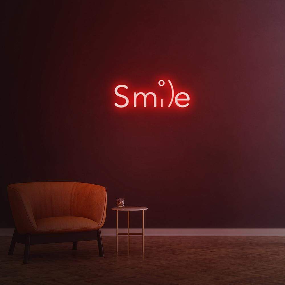 Smile - LED Neon Sign