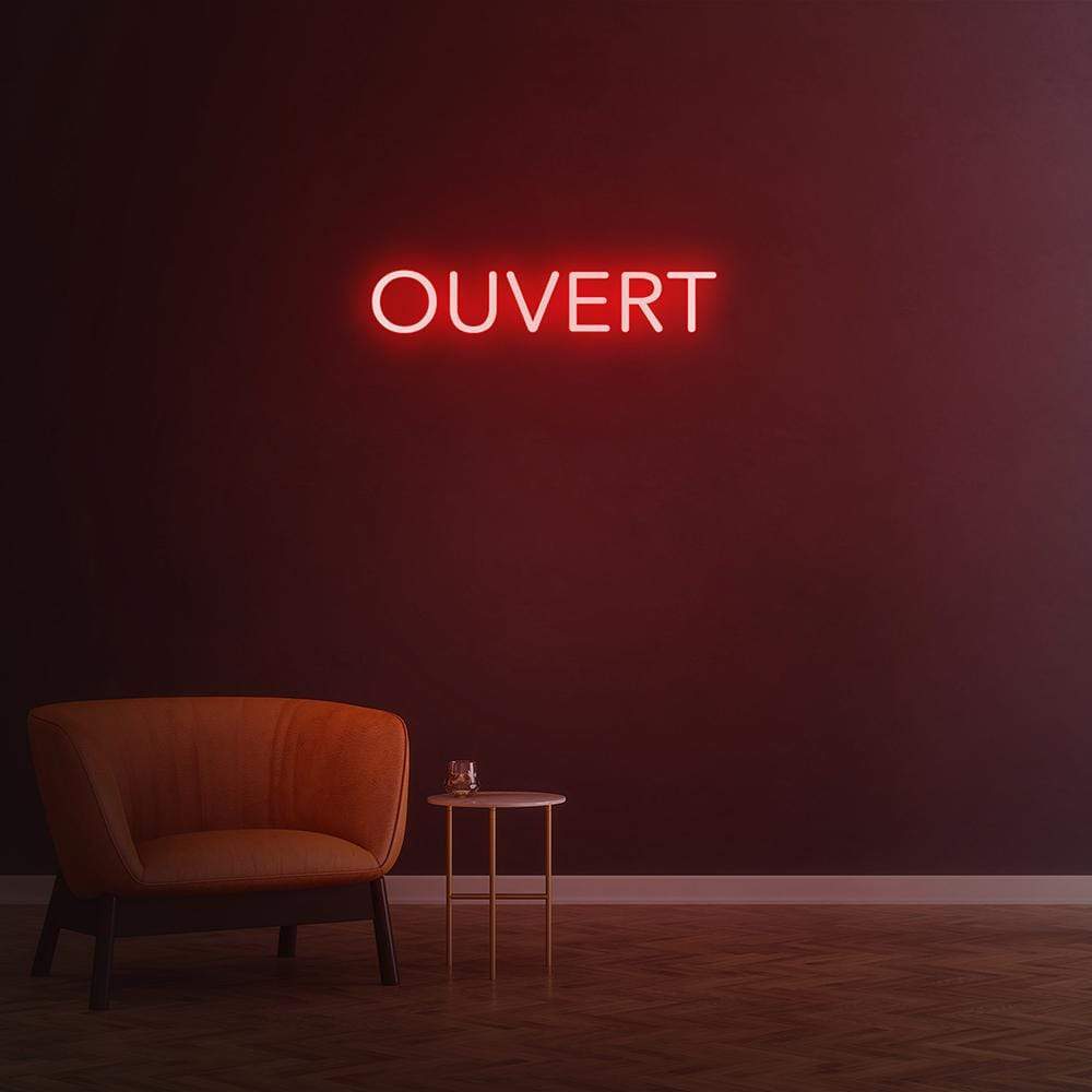 Ouvert - LED Neon Sign