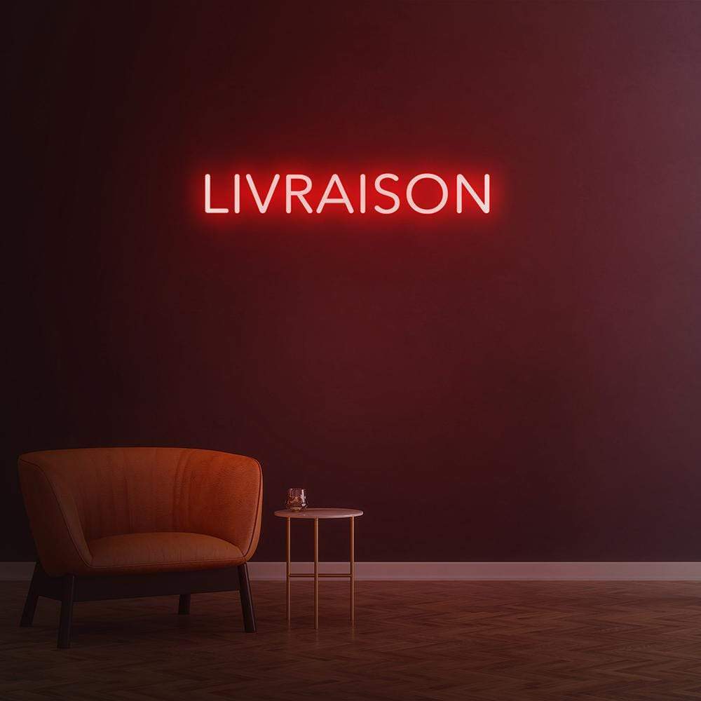 Livraison - LED Neon Sign