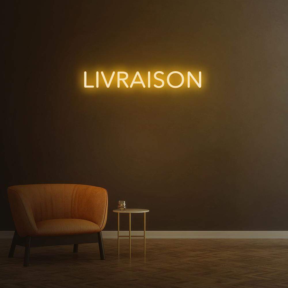 Livraison - LED Neon Sign