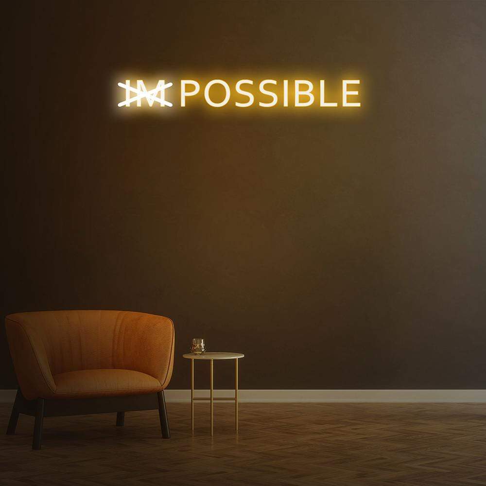 imPOSSIBLE Neon Sign