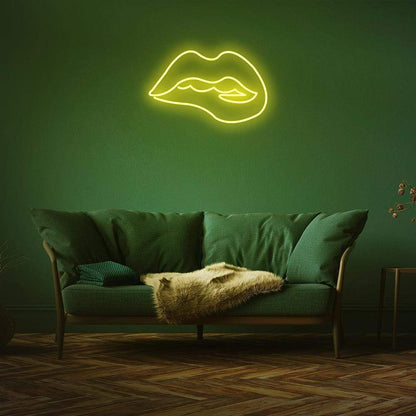 Irresistible Lips Neon Sign