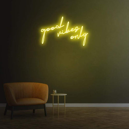 Good Vibes Only - LED Neon Sign