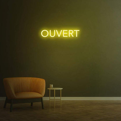 Ouvert - LED Neon Sign