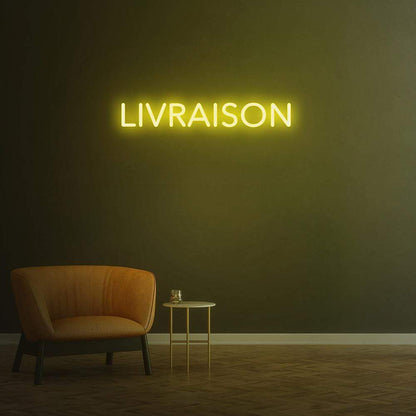 Livraison - LED Neon Sign