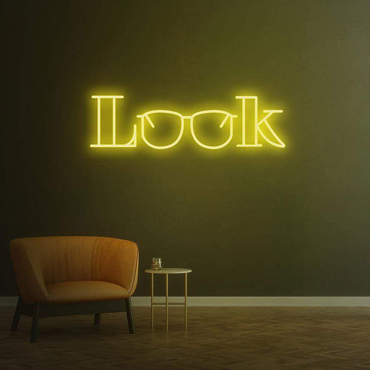 Look - LED Neon Sign