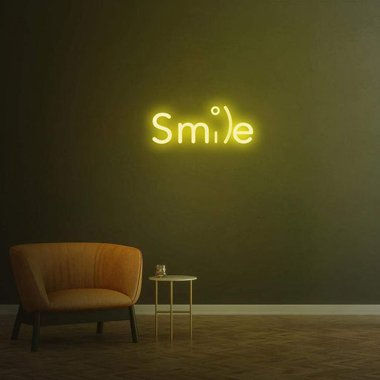 Smile - LED Neon Sign