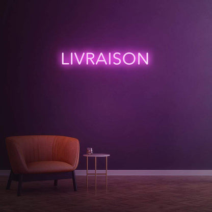 Livraison - LED Neon Sign