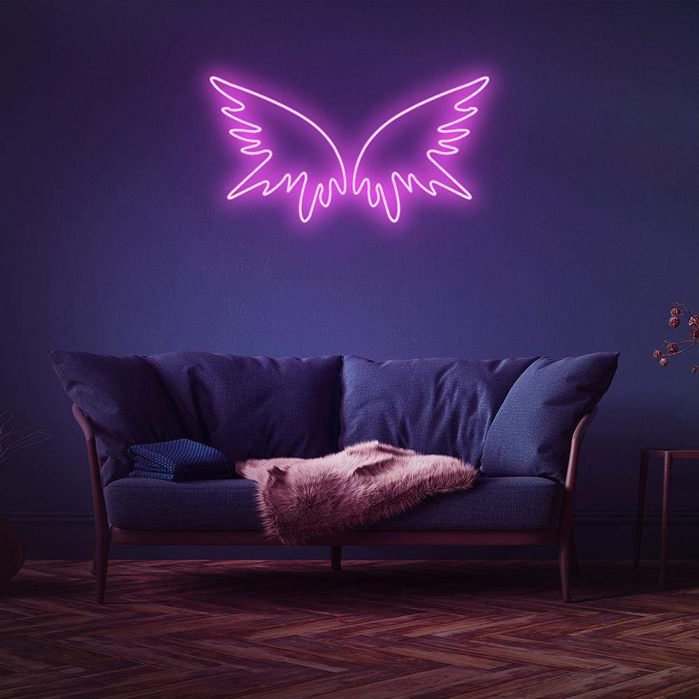 "Angel Wings" Neon Sign