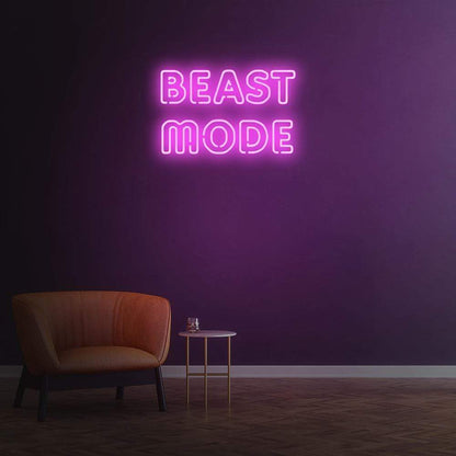 Beast Mode Neon Sign