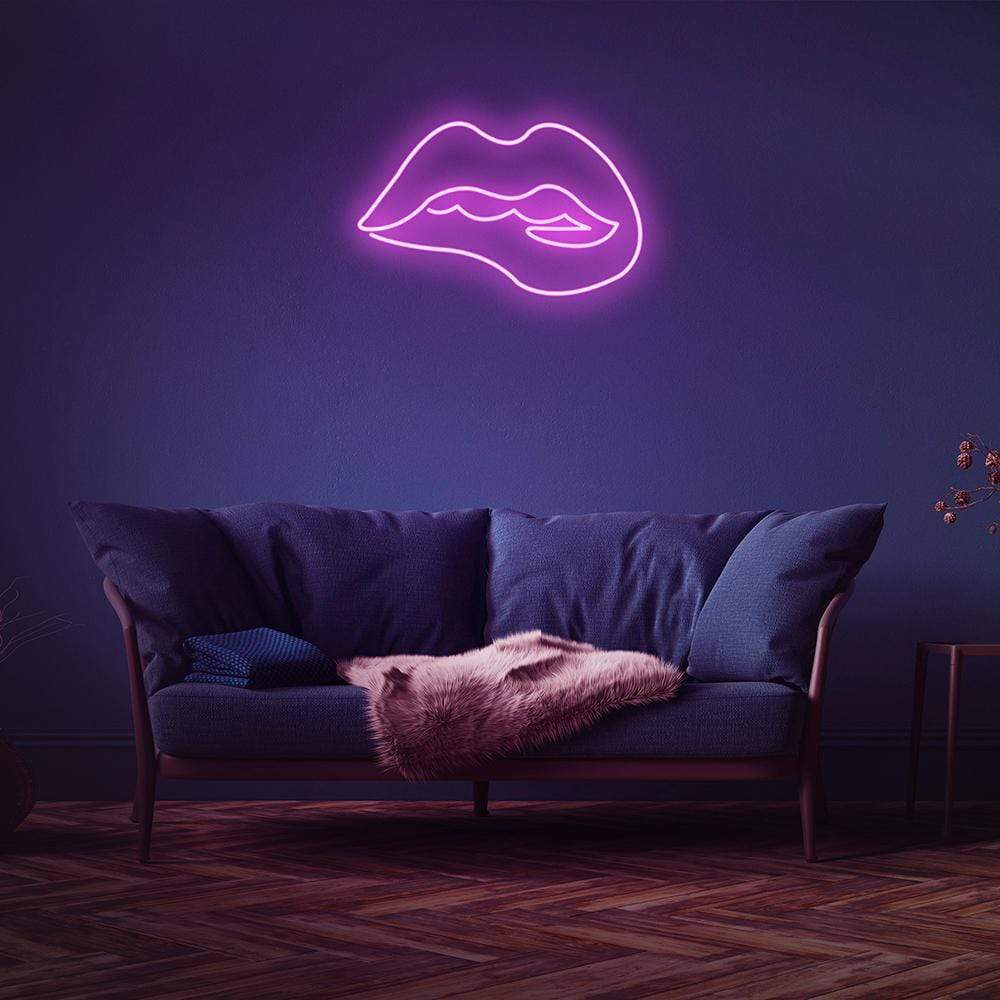 Irresistible Lips Neon Sign