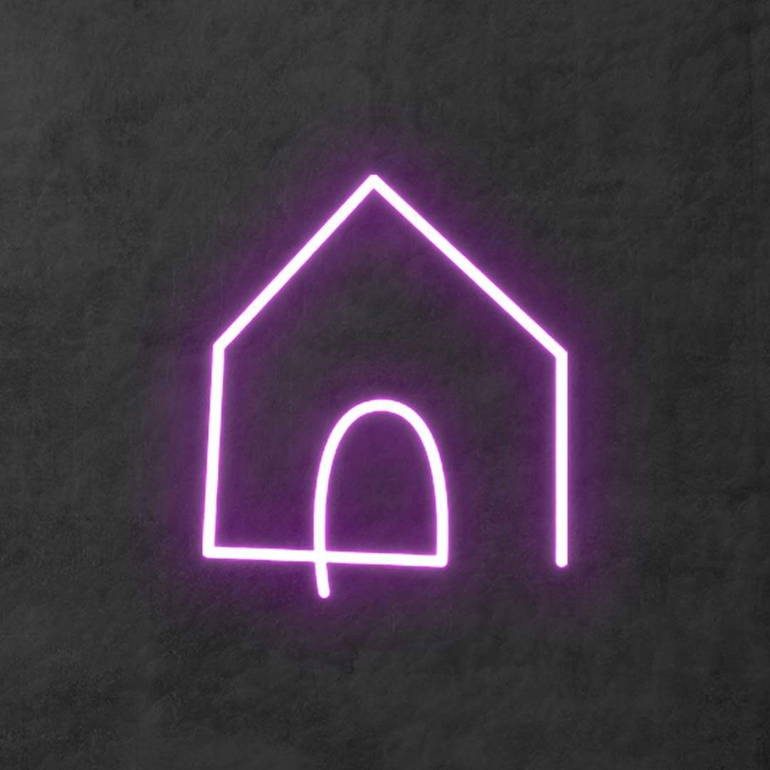 'Home' Neon Sign